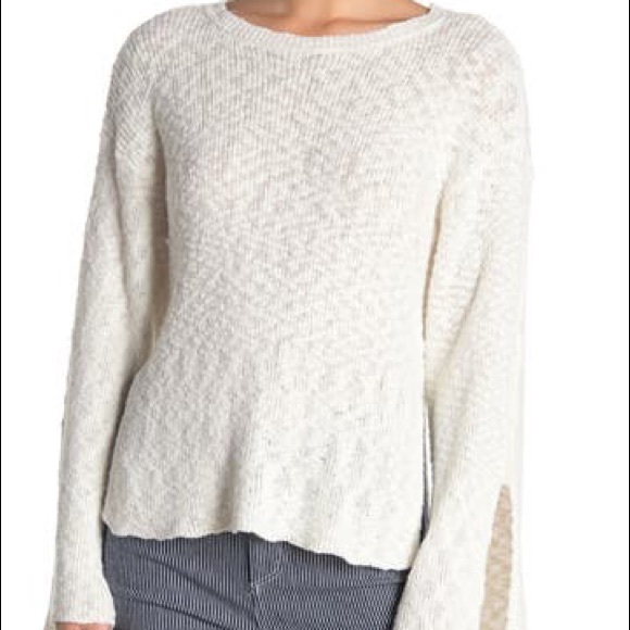NORDSTROM NWT CUPCAKES & CASHMERE White Ivory Sweater - Picture 10 of 11
